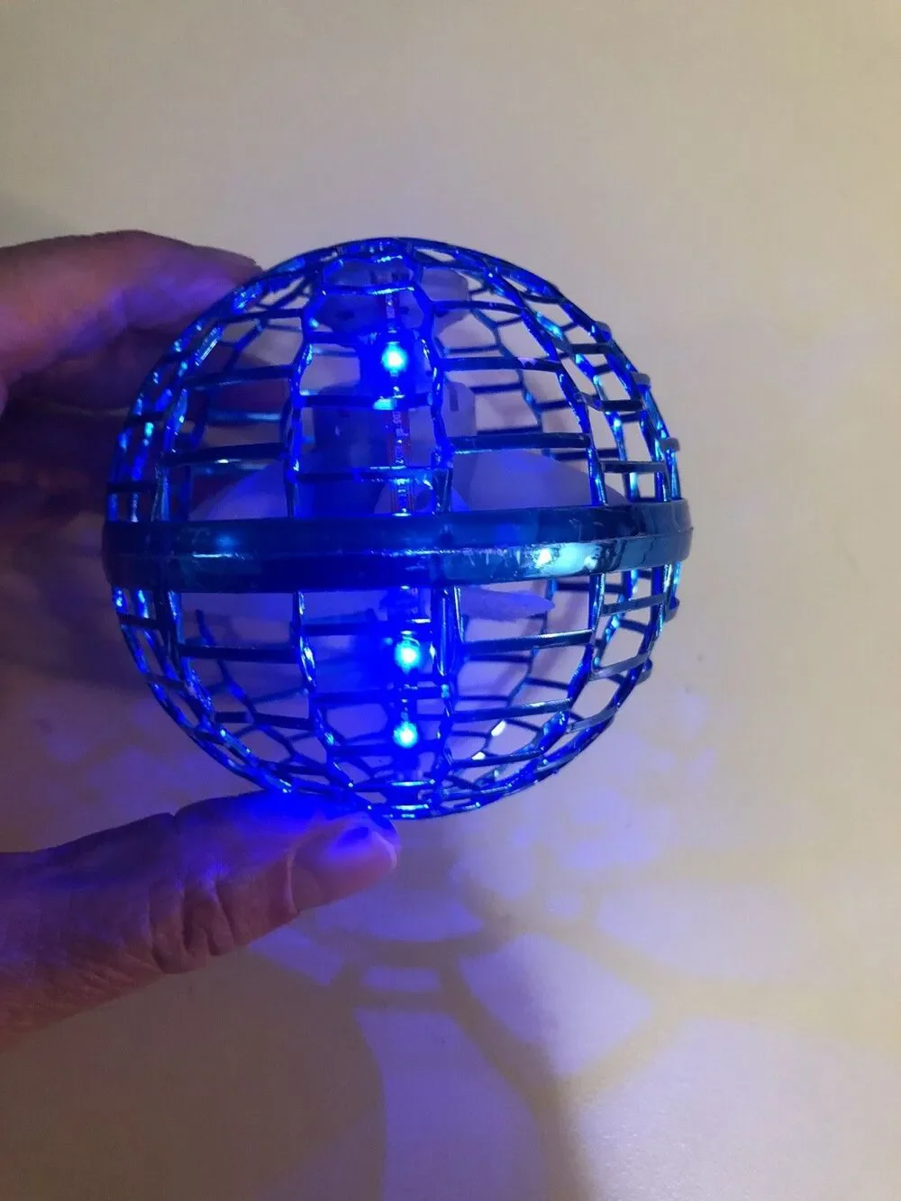 Flying Ball Smart AI Aerial Drone Blue‎ Tested